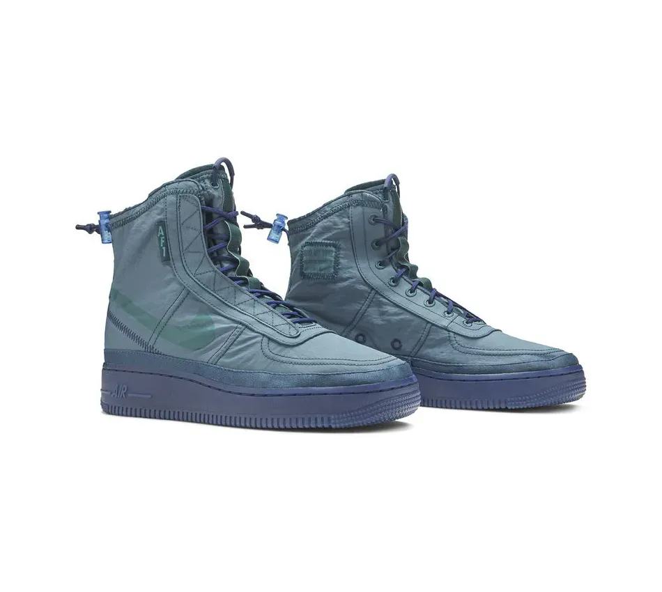 Air Force 1 High Shell Midnight Turquoise фото