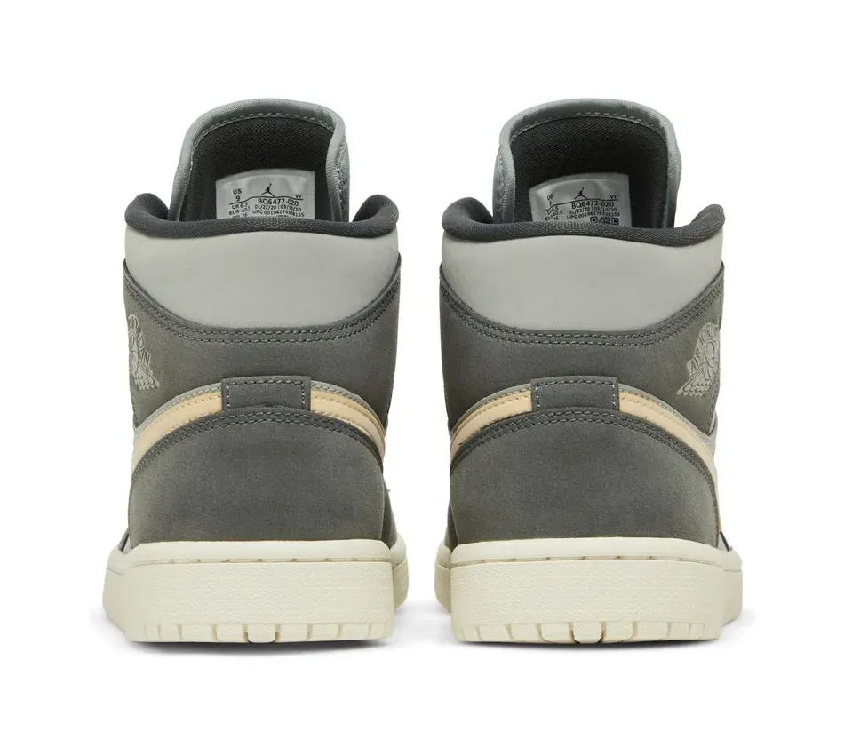 Wmns 1 Mid Iron Grey Onyx