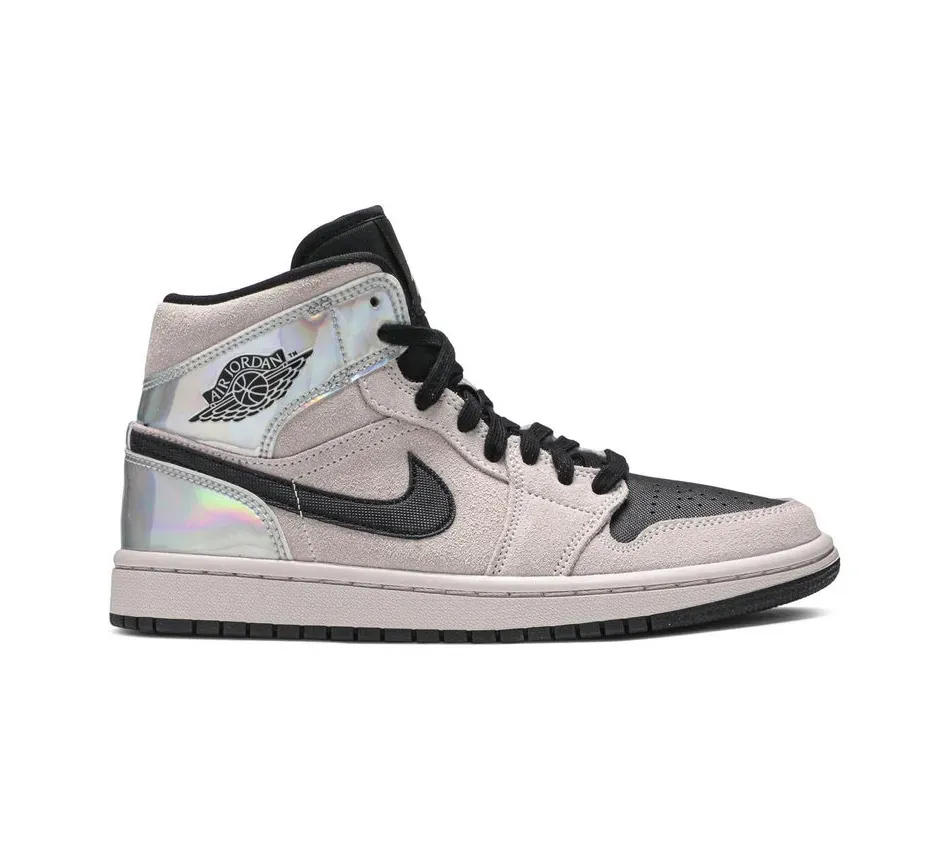 WMNS 1 Mid Dirty Powder Iridescent (2020)