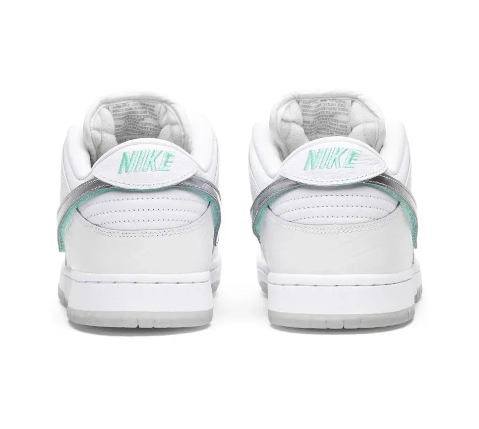 Diamond Supply Co X SB White Diamond
