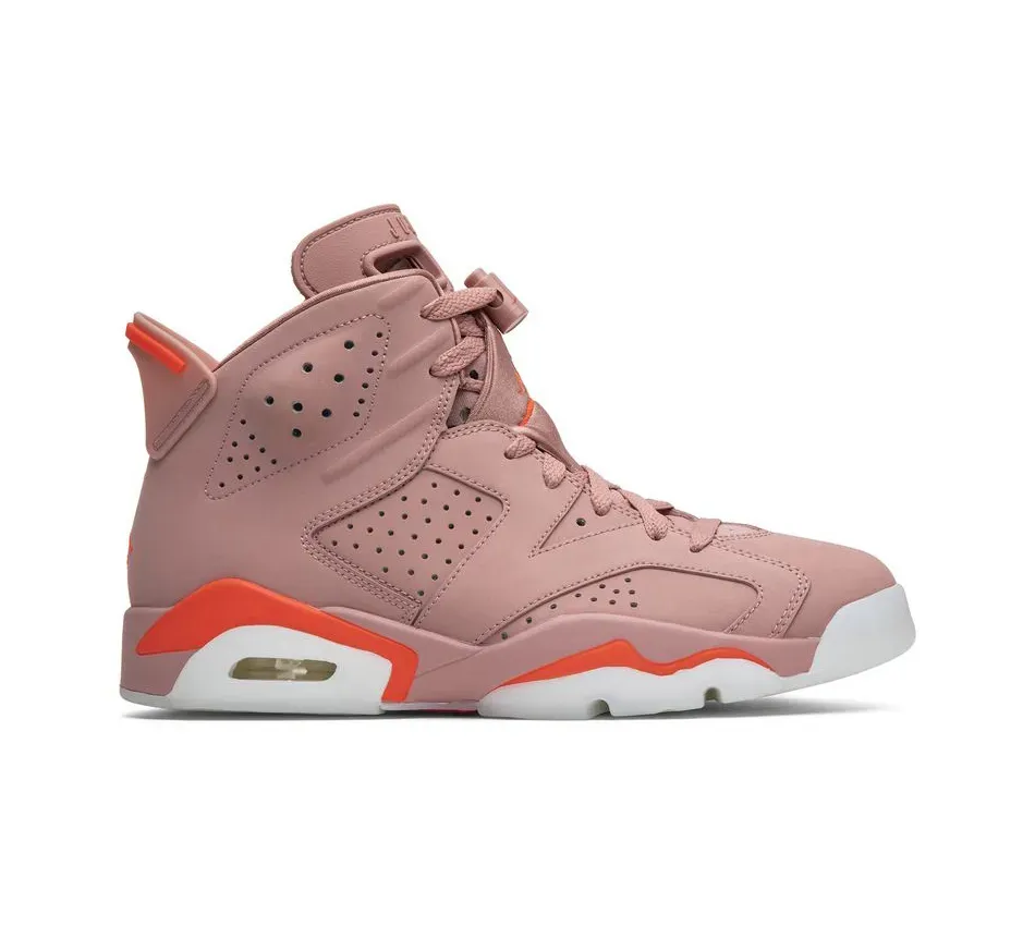 Высокие кроссовки Air Jordan Air Jordan 6 Aleali May Millennial Pink (Розовый) Унисекс