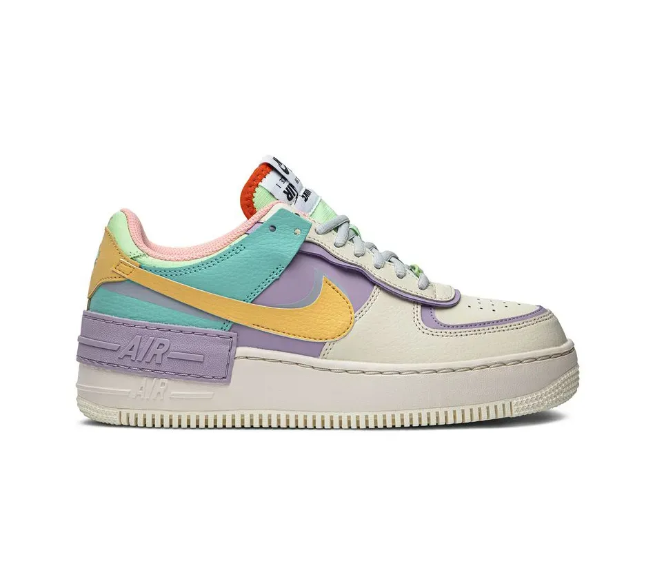 Низкие кроссовки Nike Air Force 1 Low 1 Shadow 'Tropical Twist' (2019) (Разноцветный) Женский