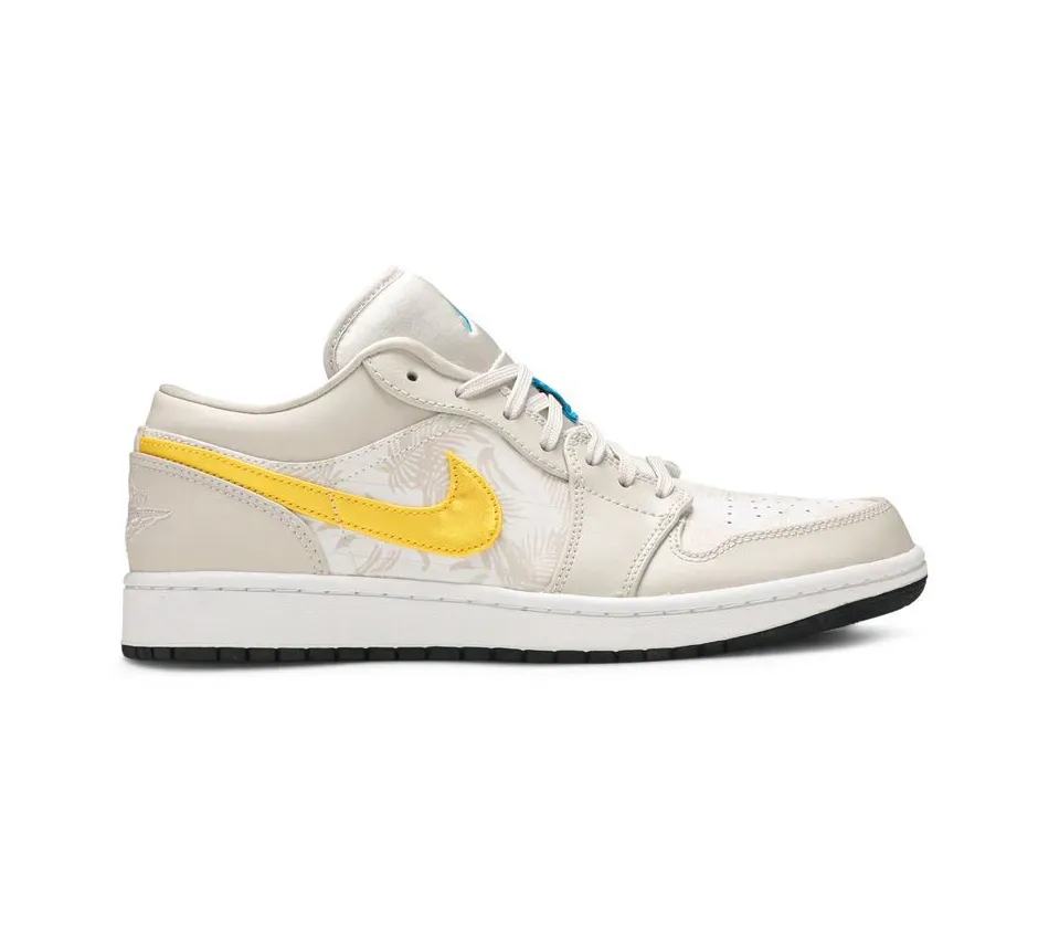 Низкие кроссовки Air Jordan 1 Low 'Palmtree' (2020) (Бежевый) Мужской