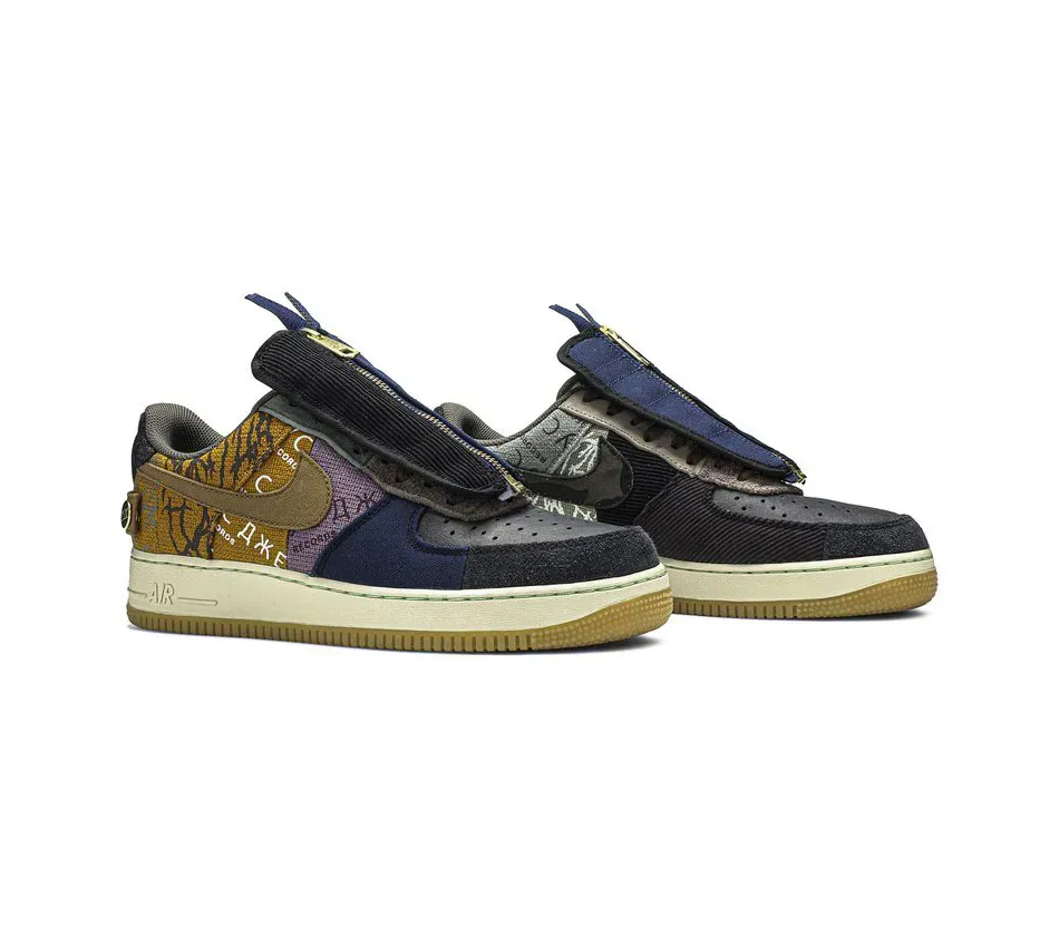 Air Force 1 Low Travis Scott 1 Low Cactus Jack 'Fossil' (2019) фото