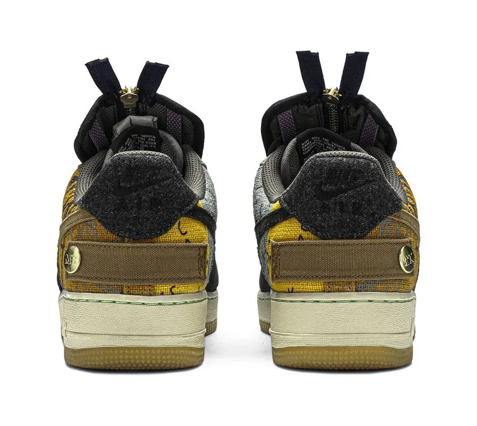 Air Force 1 Low Travis Scott 1 Low Cactus Jack 'Fossil' (2019) фото