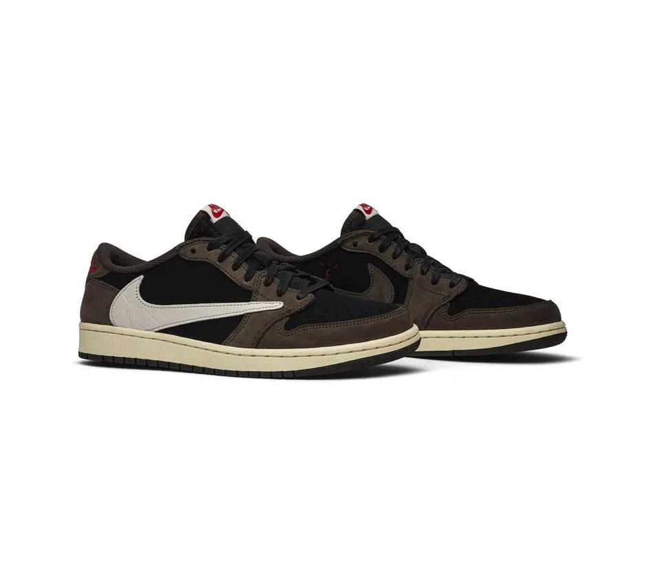 Air Jordan 1 Low Travis Scott OG 'Dark Mocha' (2019) фото