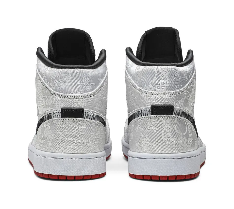 Air Jordan 1 Mid CLOT  'Fearless' (2019) фото