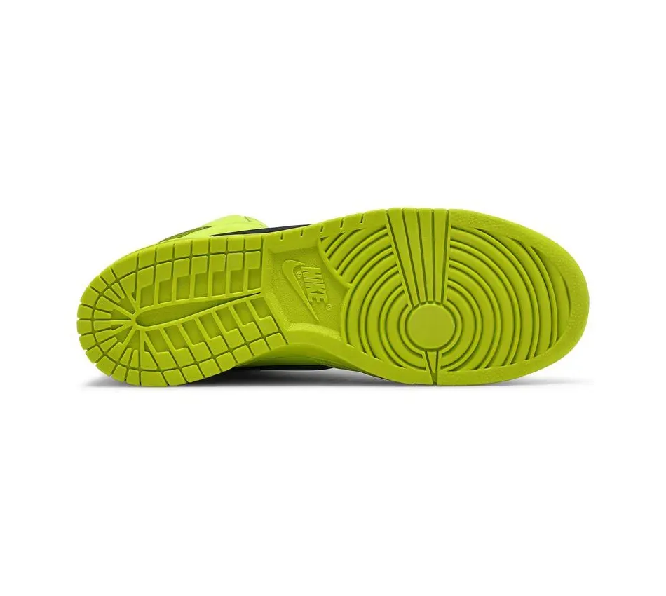 Dunk High X Ambush Flash Lime фото