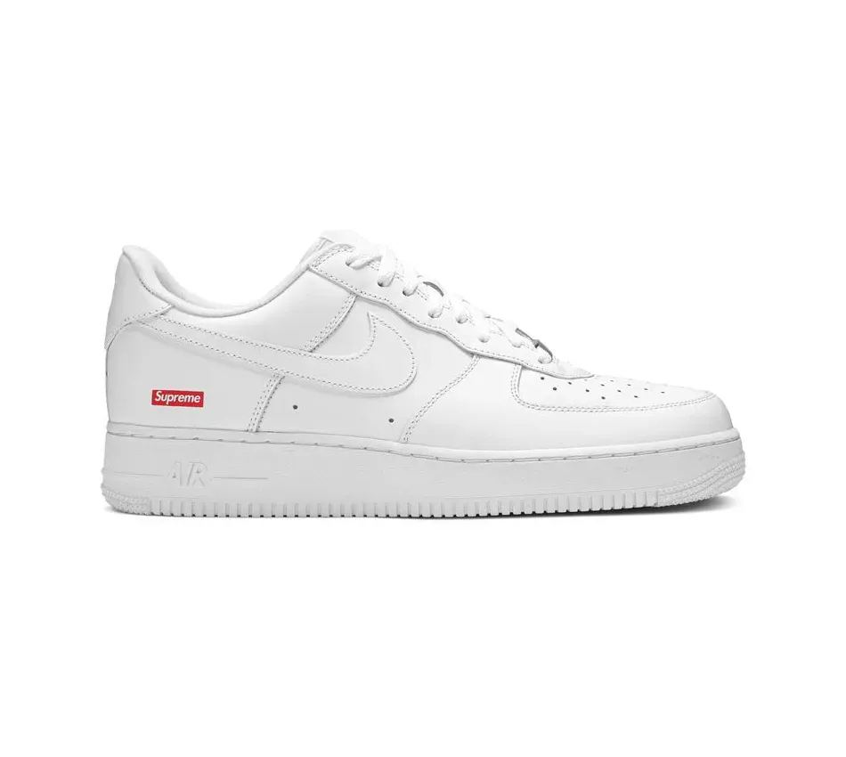 Низкие кроссовки Nike Air Force 1 Low Supreme 1 White (Белый) Мужской