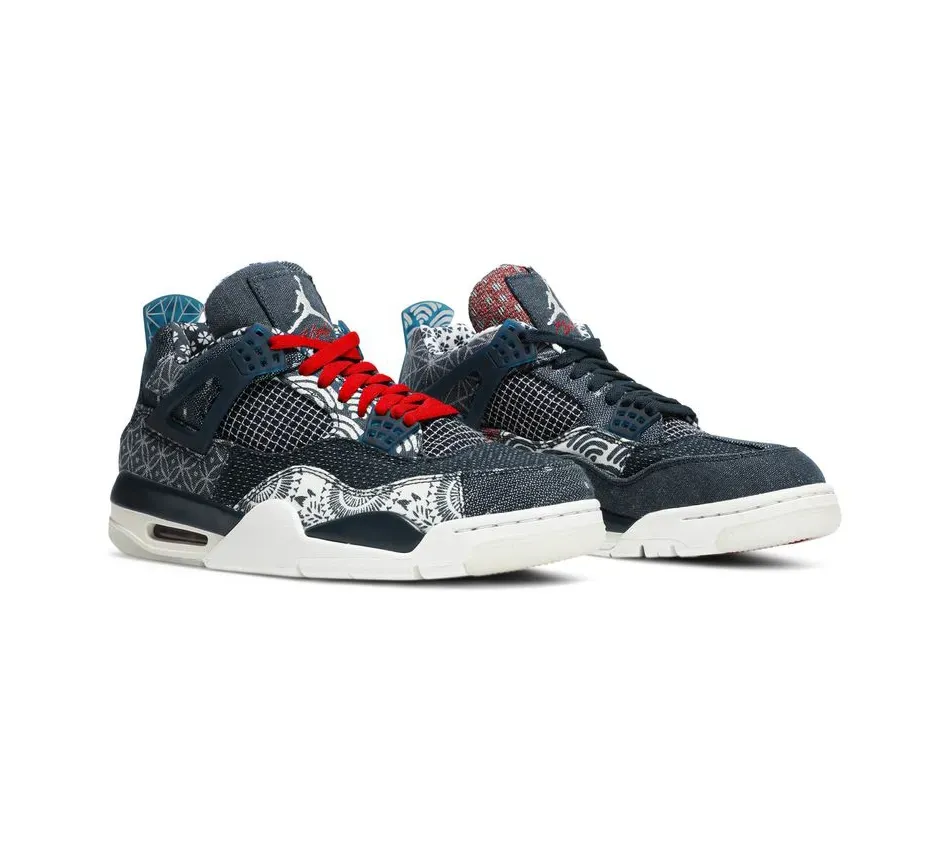 Air Jordan 4 Sashiko фото