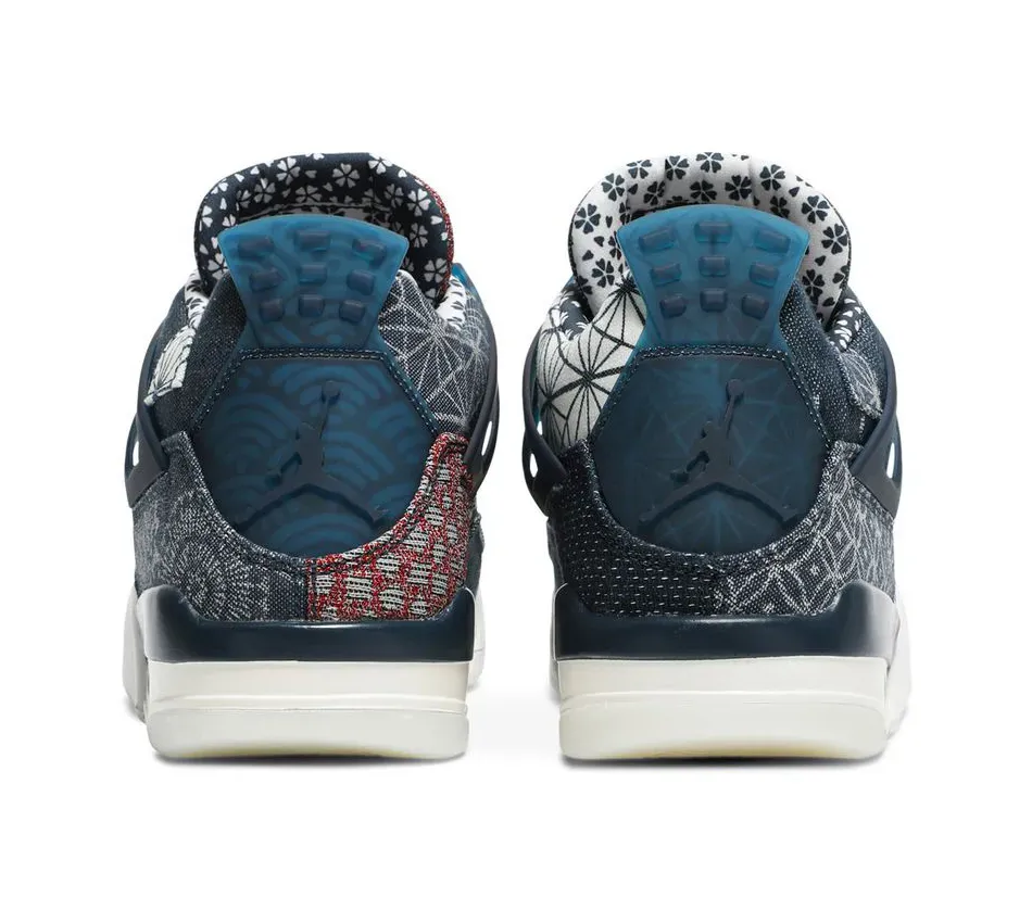 Air Jordan 4 Sashiko фото