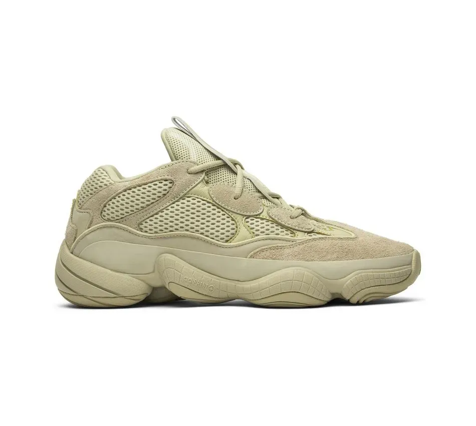 Низкие кроссовки Adidas Yeezy 500 Yeezy 500 Super Moon Yellow (Зелёный) Унисекс