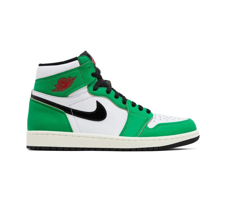 Высокие кроссовки Air Jordan Air Jordan 1 High WMNS OG 'Lucky Green' (2020) (Зелёный) Женский