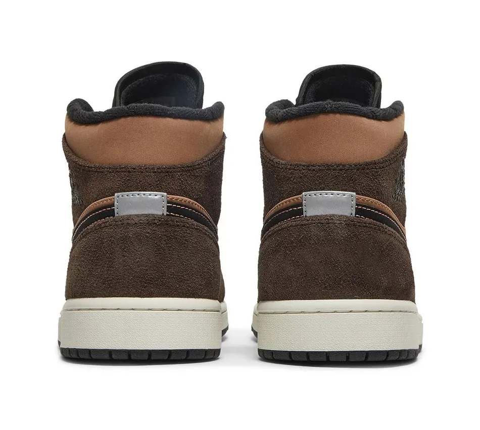 Air Jordan 1 Mid SE Dark Chocolate фото
