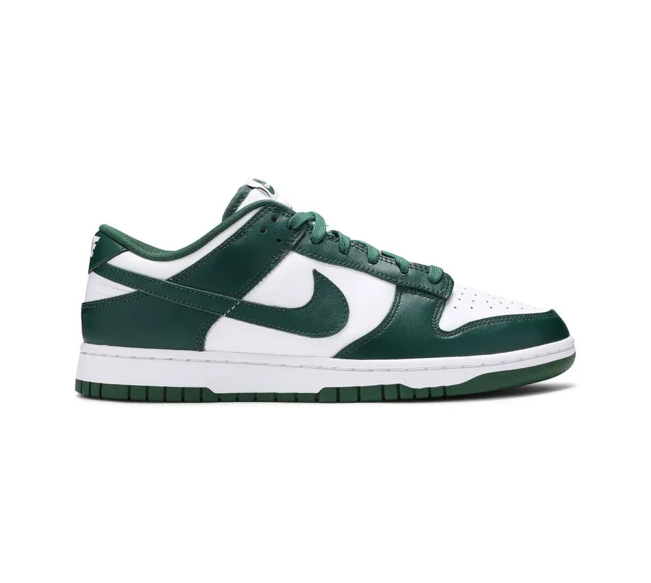 Низкие кроссовки Nike Dunk Low Team Green (2021) (Зелёный) Унисекс