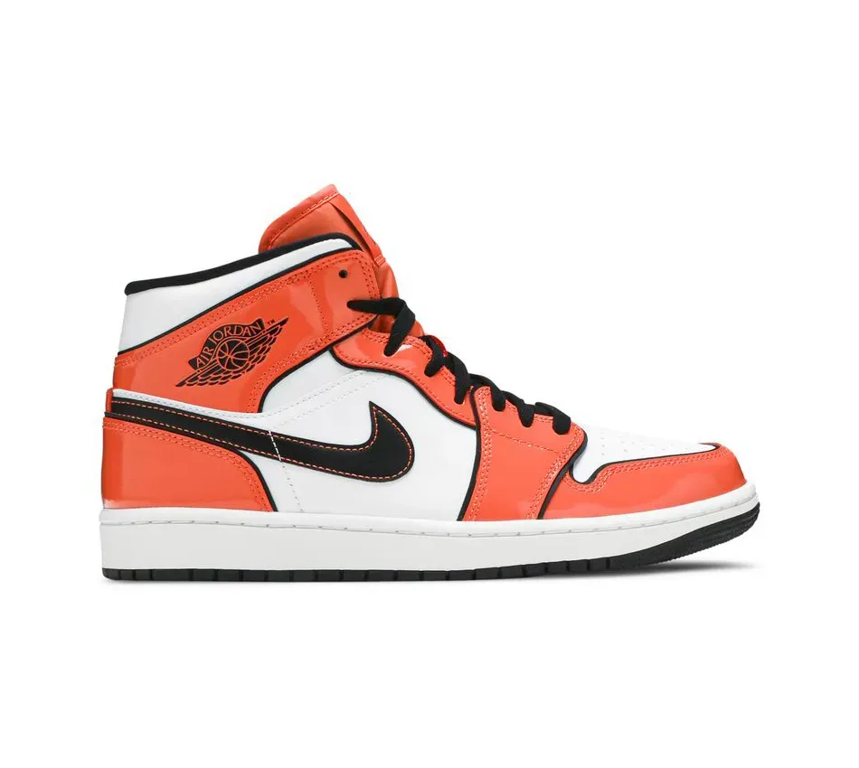 Кроссовки Air Jordan Air Jordan 1 Mid SE Turf Orange (Унисекс)