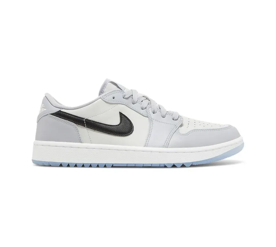 Низкие кроссовки Air Jordan 1 Low Golf Wolf Grey (Серый) Унисекс