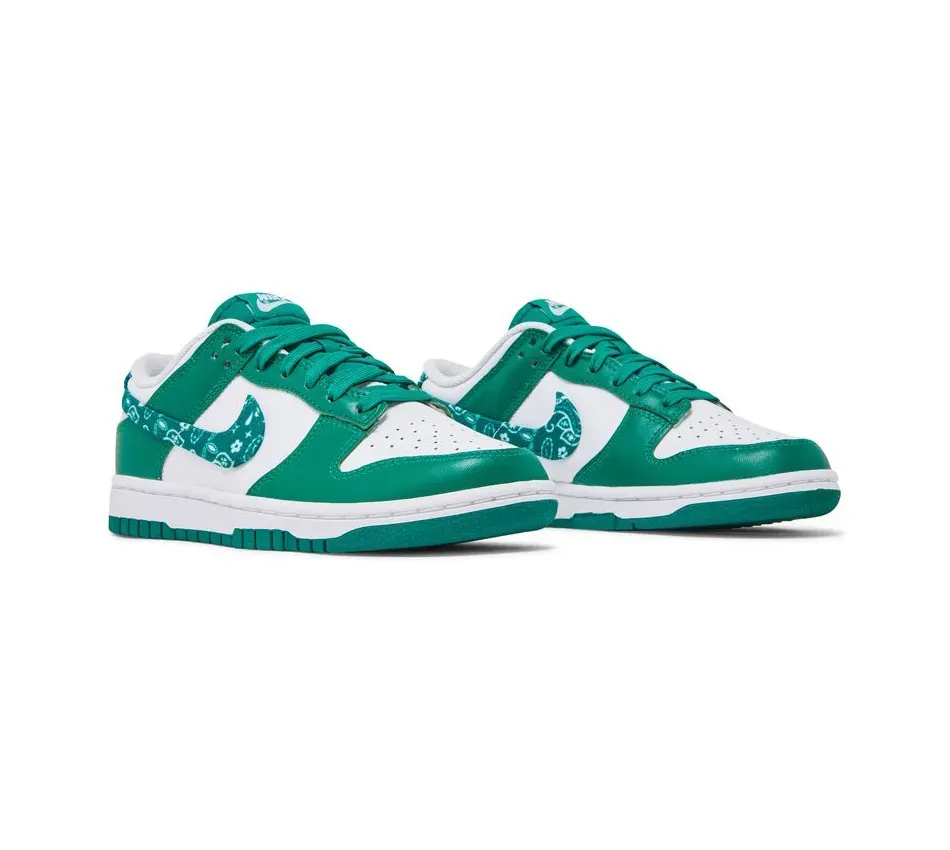 Dunk Low Wmns Green Paisley фото