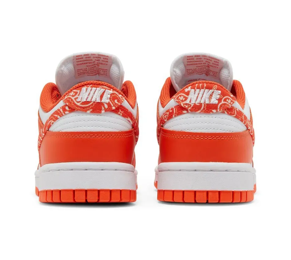 Dunk Low Wmns Orange Paisley фото