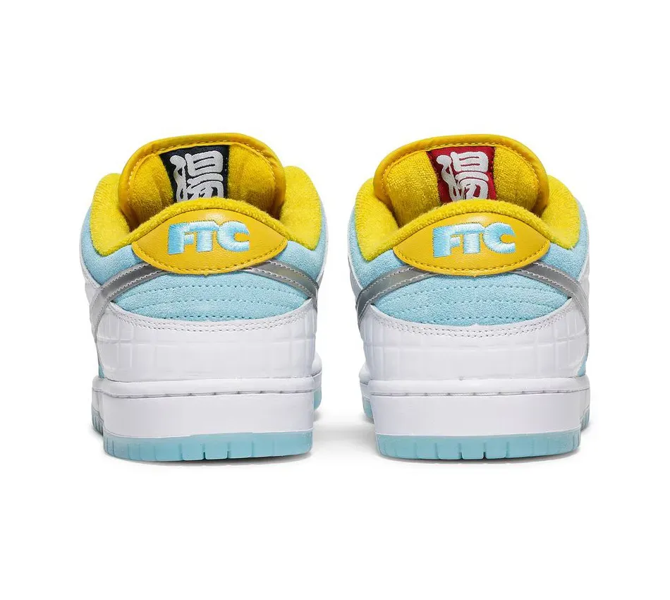 Dunk Low FTC X Dunk Low SB Lagoon Pulse фото