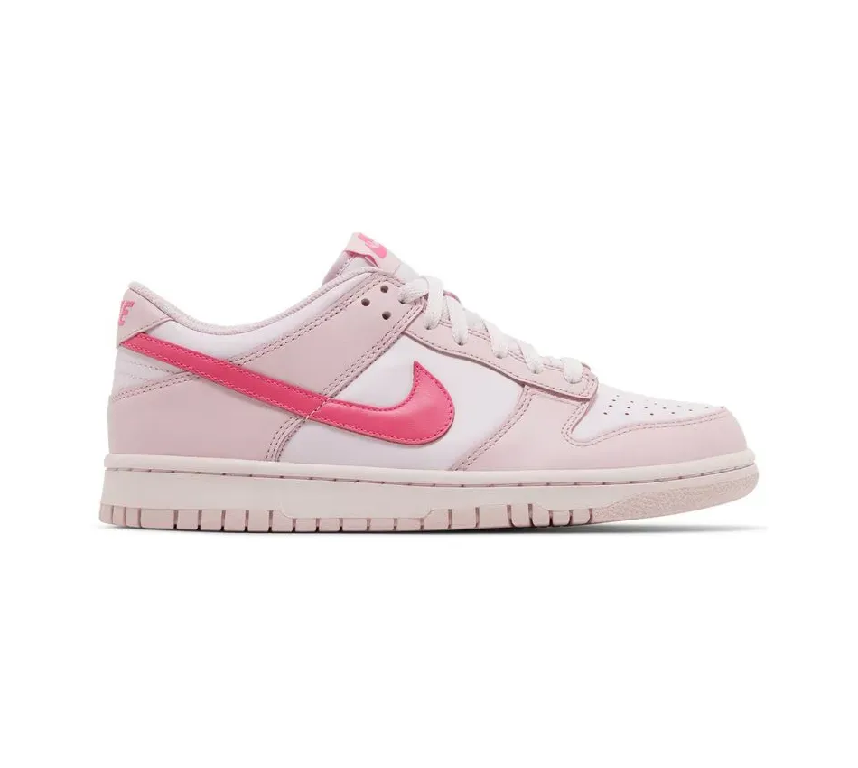 Низкие кроссовки Nike Dunk Low Triple Pink (Розовый) Женский