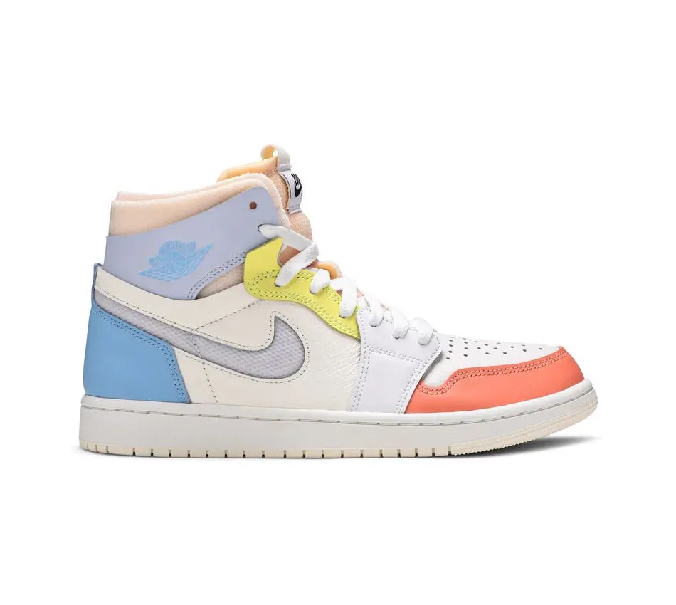 Кроссовки Air Jordan Air Jordan 1 High 1 Zoom Air Comfort High To My First Coach (Унисекс)
