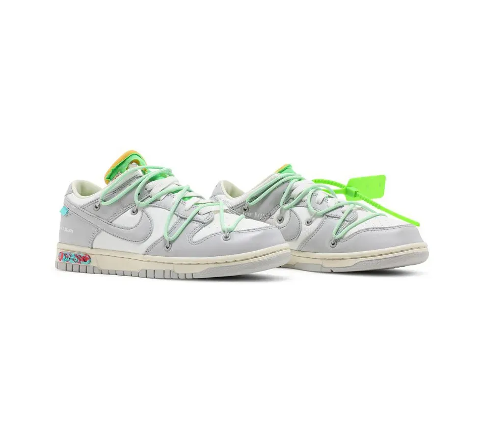Off White X Dunk Low Off White X Lot 07 Of 50 фото