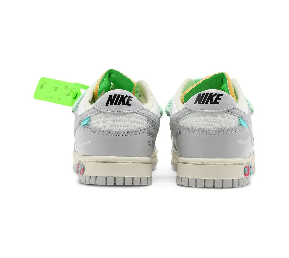 Off White X Dunk Low Off White X Lot 07 Of 50 фото