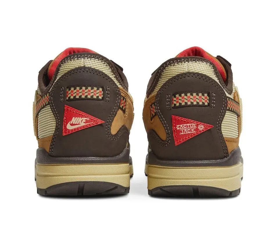 Air Max 1 Travis Scott X  Baroque Brown фото