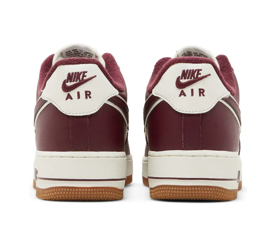 Air Force 1 Low College Pack Night Maroon фото