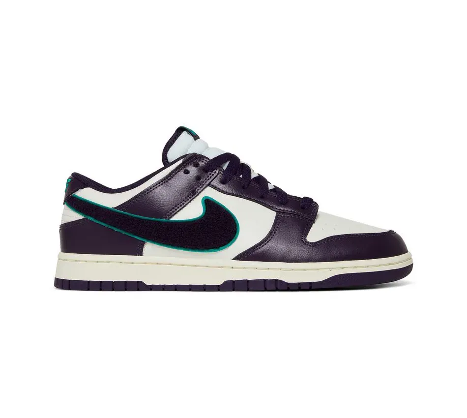 Dunk Low Chenille Swoosh-Grand Purple фото