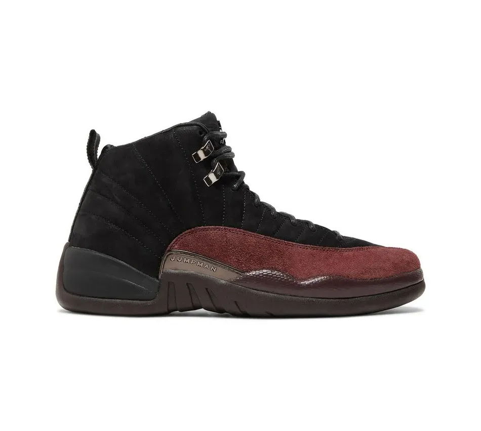 Высокие кроссовки Air Jordan Air Jordan 12 X A Maniere Black (Чёрный) Унисекс