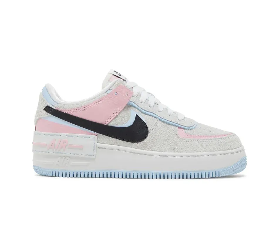Низкие кроссовки Nike Air Force 1 Low Shadow Hoops Pack-Medium Soft Pink (Разноцветный) Женский