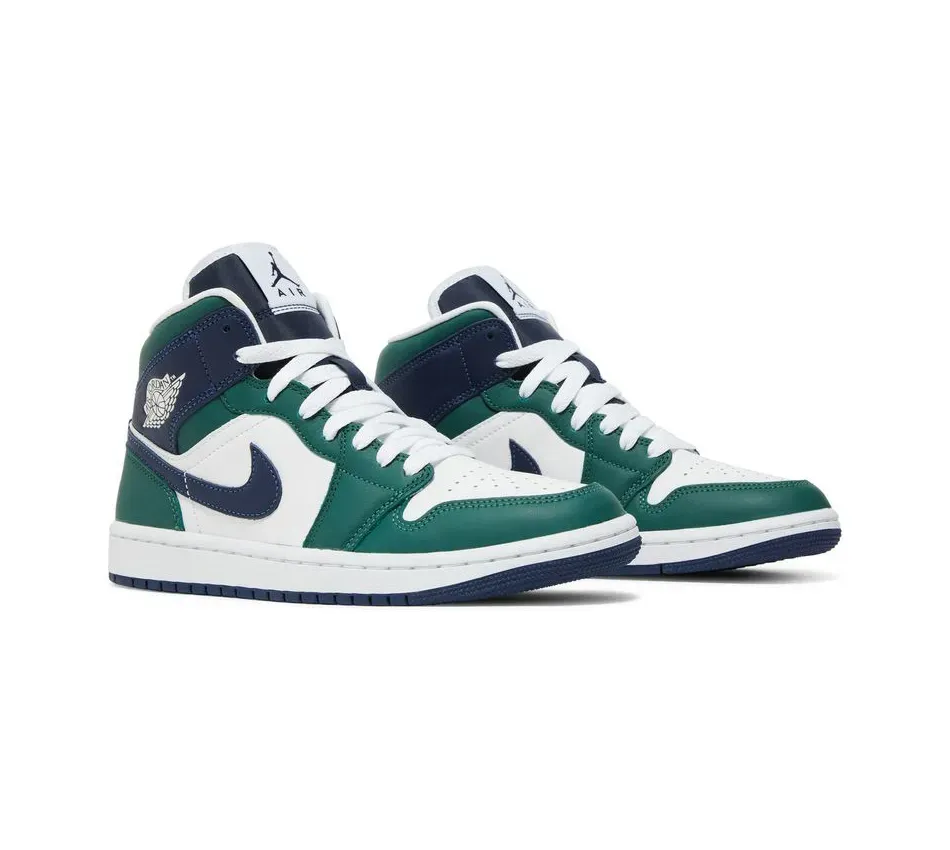 Air Jordan 1 Mid Noble Green фото