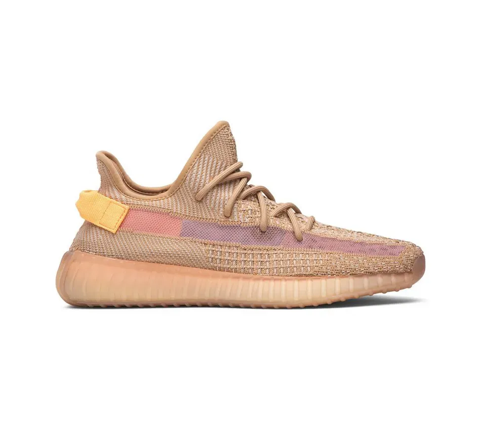 Низкие кроссовки Adidas Yeezy Boost 350 V2 Clay (2019) (Оранжевый) Унисекс