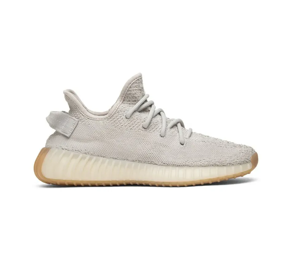 Низкие кроссовки Adidas Yeezy Boost 350 V2 Sesame (2018) (Серый) Унисекс