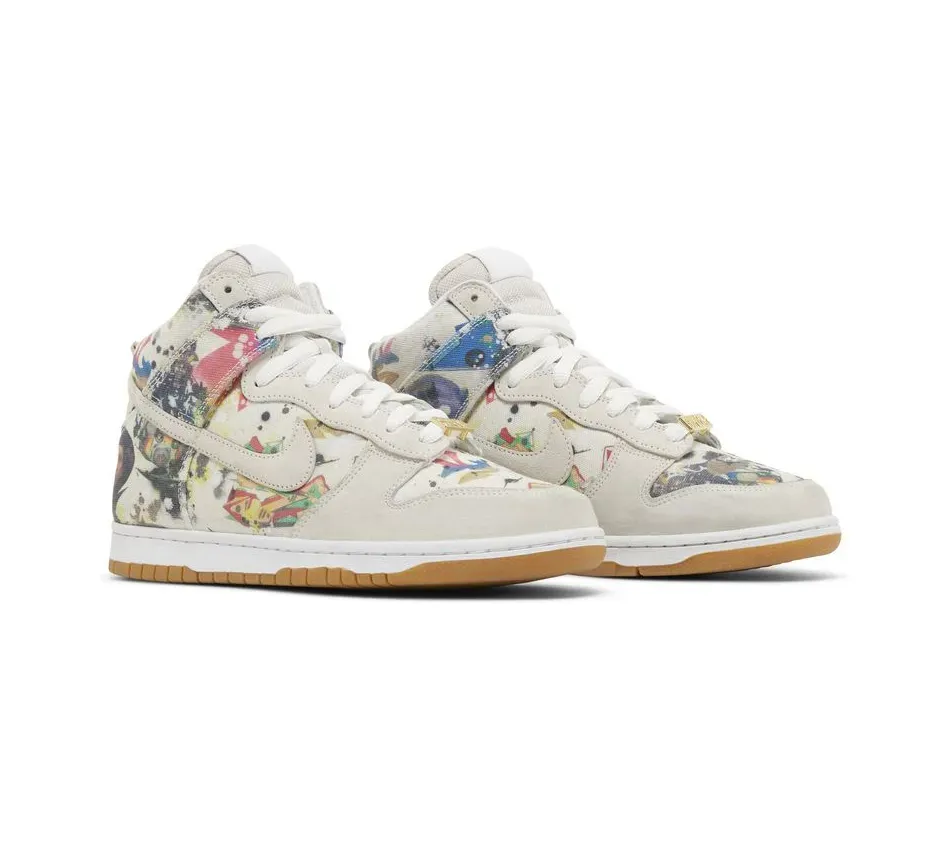 Dunk High The Supreme x SB 'Rammellzee' фото
