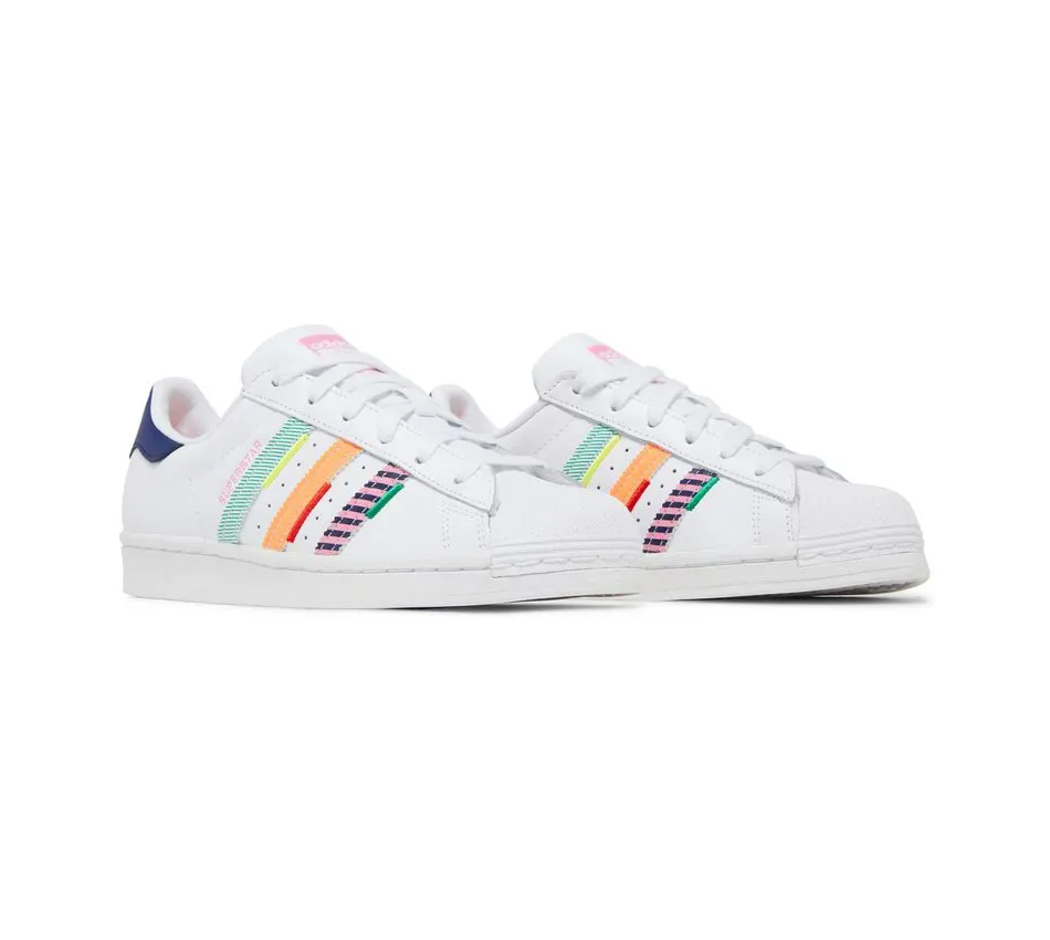 Wmns Superstar Multi Jagged Stripes