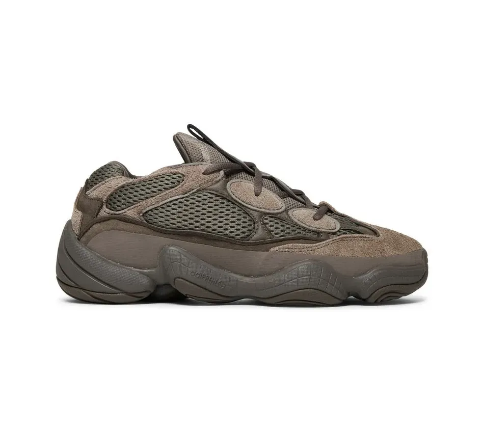 Низкие кроссовки Adidas Yeezy 500 Brown Clay (Коричневый) Мужской