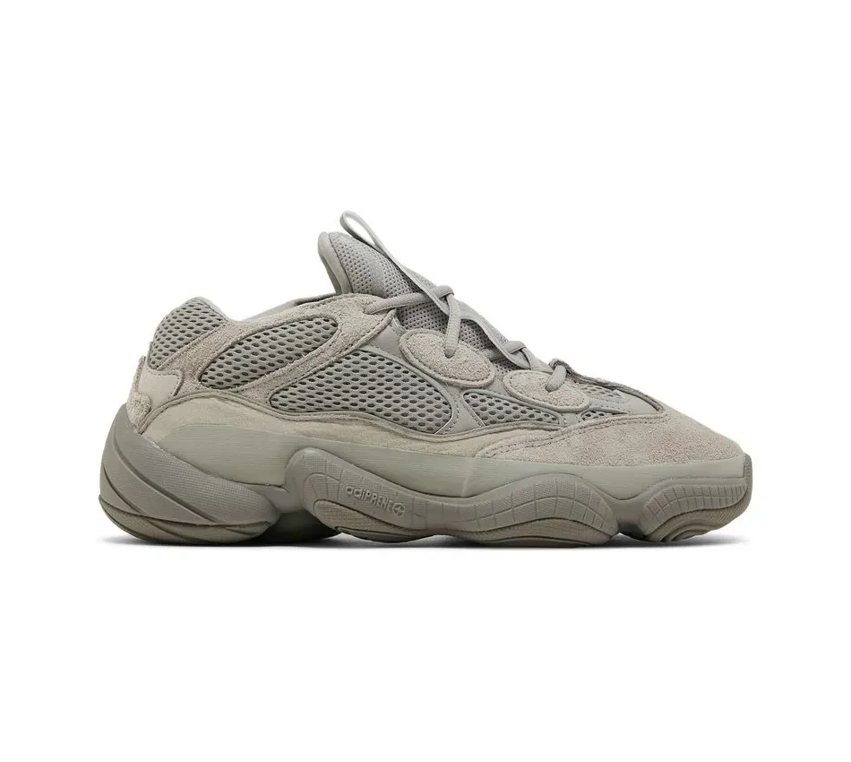 Низкие кроссовки Adidas Yeezy 500 Ash Grey (Серый) Унисекс