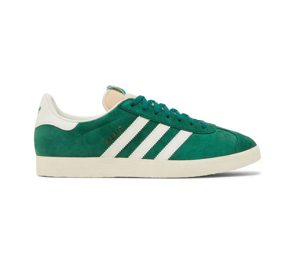 Низкие кроссовки Adidas Gazelle suede sneakers (Зелёный) Унисекс