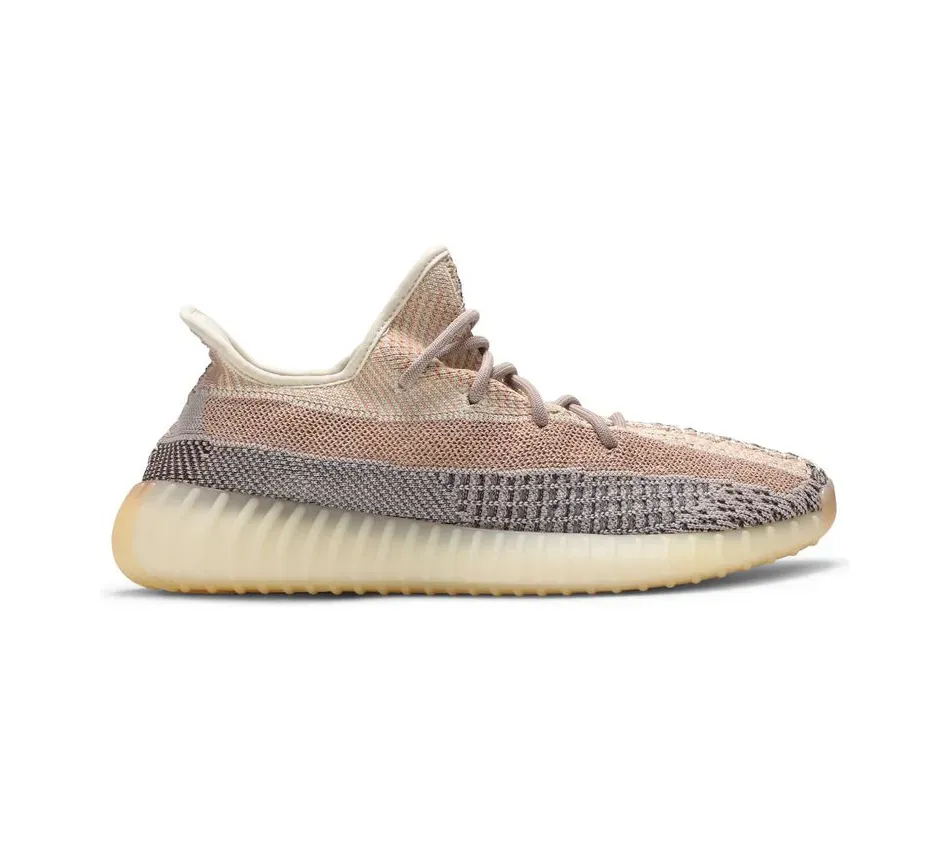 Низкие кроссовки Adidas Yeezy Boost 350 V2 Ash Pearl (2021) (Бежевый) Мужской