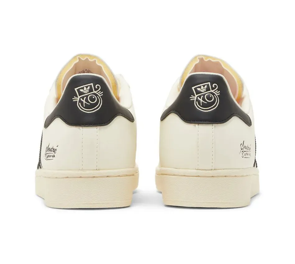 Andre Saraiva X Superstar Chalk White Black