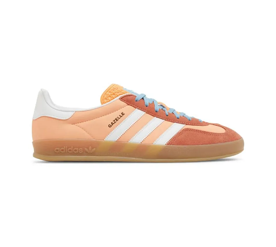 Кеды Adidas Gazelle Indoor Beam Orange Gum (Оранжевый) Унисекс