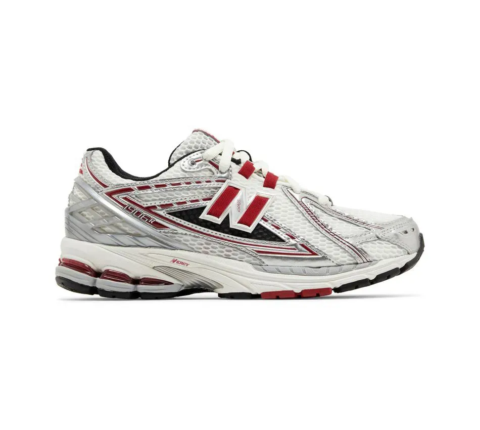Кроссовки New Balance 1906R Silver Classic Crimson (Серый) Унисекс