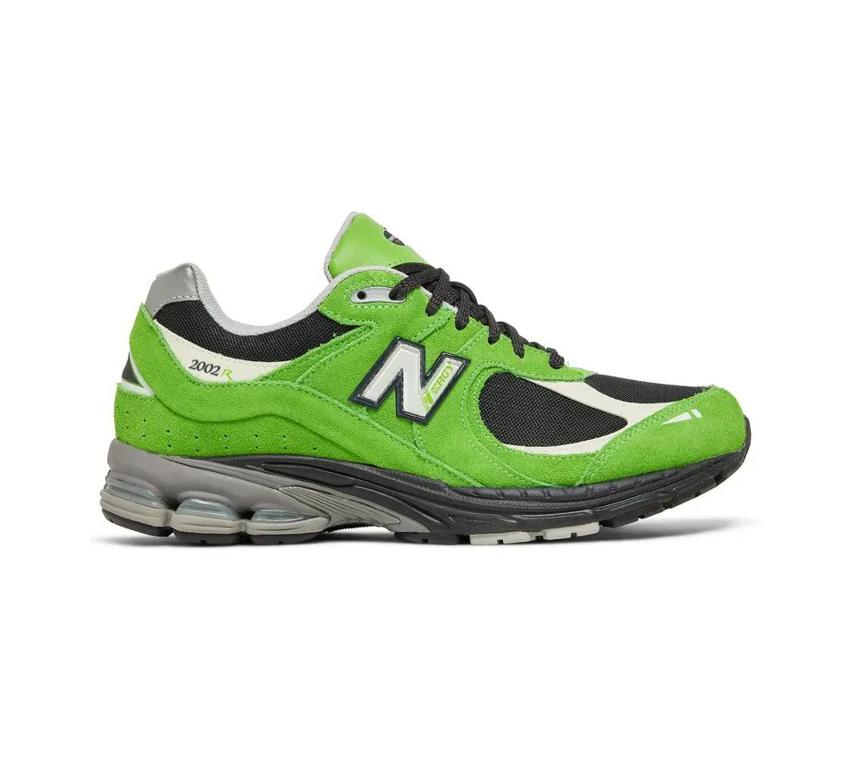 Низкие кроссовки New Balance 2002R Good Vibes Pack Green Apple (Зелёный) Унисекс