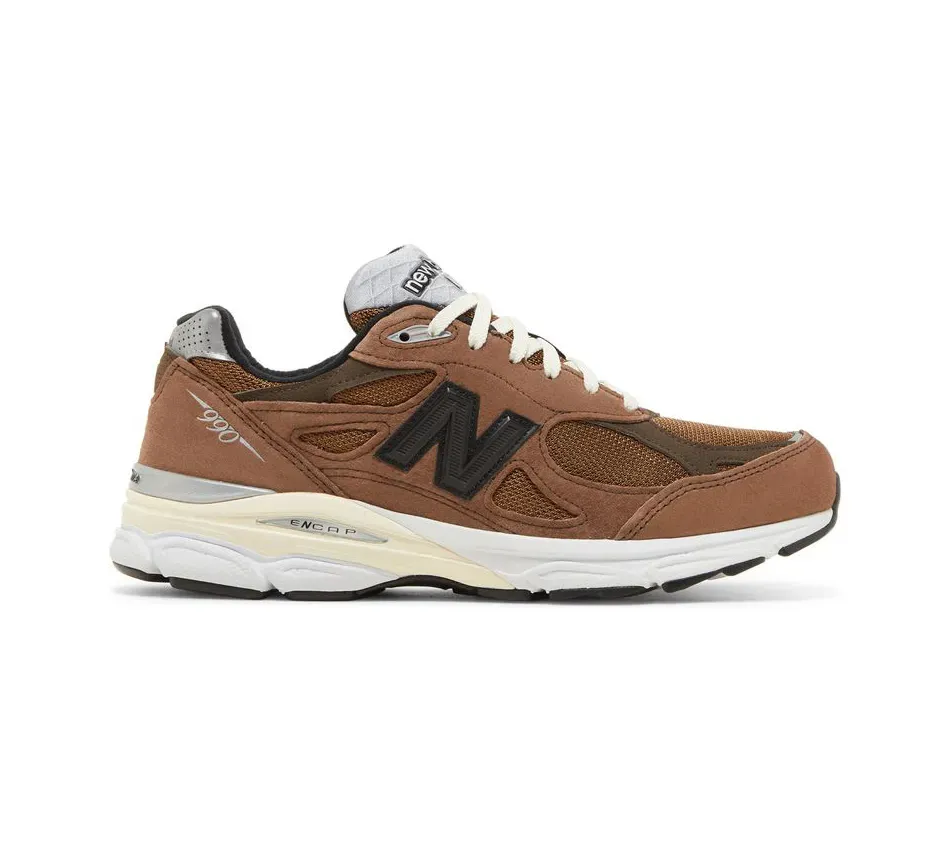 Кроссовки New Balance 990V3 MiUSA JJJound Montréal (Коричневый) Унисекс