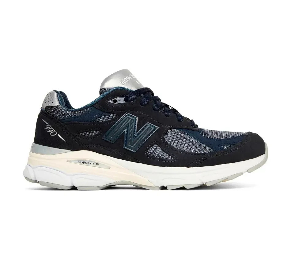 Низкие кроссовки New Balance 990V3 X Kith Made In USA Genesis (Чёрный) Унисекс