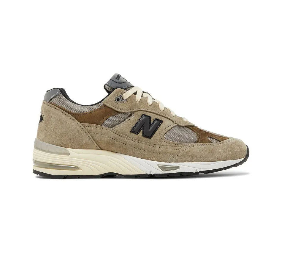 Кроссовки New Balance 991 MiUK JJJound Grey Olive (Желтовато-коричневый) Унисекс