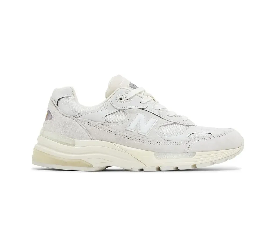 Кроссовки New Balance 992 White Silver 2021 (Белый) Мужской